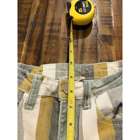 Saints & Hearts Striped Jeans Women’s Size Small Bell Bottom - Picture 6 of 7